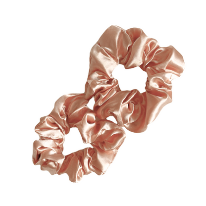 SATIN SCRUNCHIES 2PK