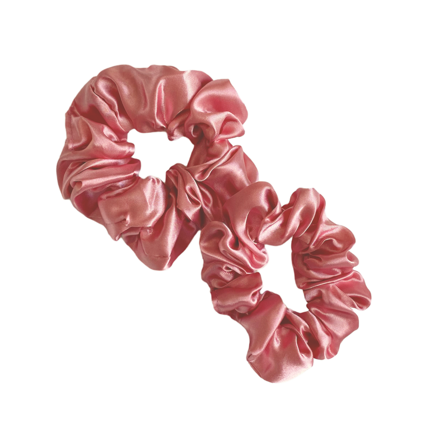 SATIN SCRUNCHIES 2PK